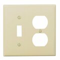 Spark Ivory Toggle & Duplex Wallplate SP3301798